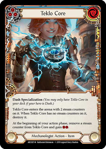 Teklo Core - Flesh & Blood TCG - Arcane Rising – FaB Foundry Teklo Core - Flesh & Blood TCG - Arcane Rising – FaB Foundry