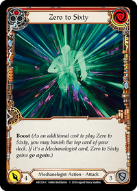 Zero to Sixty - Red