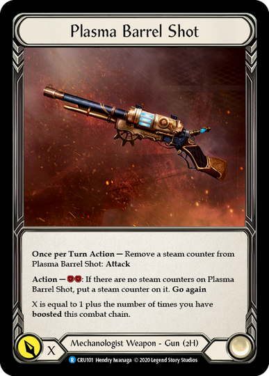 Plasma Barrel Shot - Flesh & Blood TCG - Crucible of War