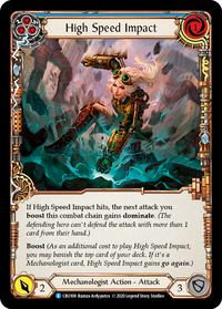 High Speed Impact - Blue