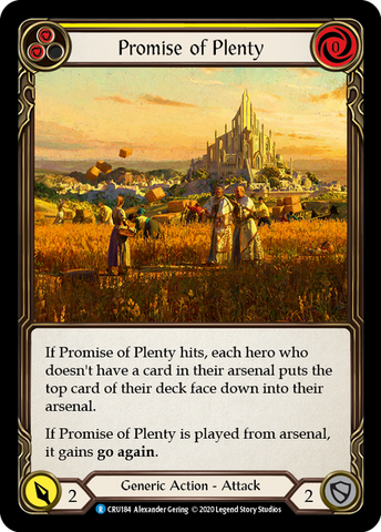 Promise of Plenty - Yellow
