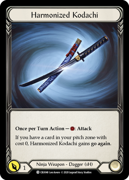 Harmonized Kodachi Left