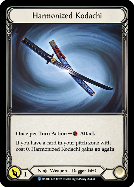 Harmonized Kodachi Right