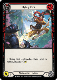 Flying Kick - Red