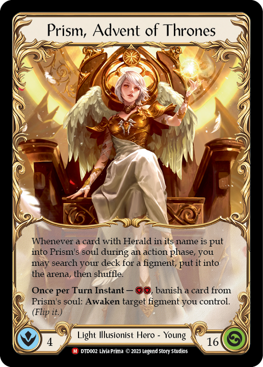 A*N様 Fab Prism, Advent of Thrones CCデッキ DTD002_b4934068-cd12-4d74-b7f1