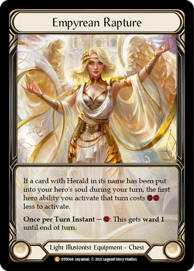 その他 FaB Empyrean Rapture PSA9 Empyrean Rapture (Extended Art) - Dusk Til Dawn - Flesh & Blood