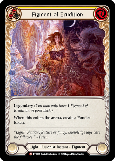 Figment of Erudition // Suraya, Archangel of Erudition - Dusk Til
