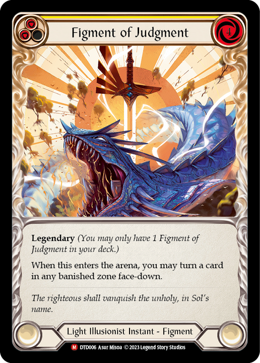 Figment of Triumph // Victoria, Archangel of Triumph (Marvel) Cold Foil