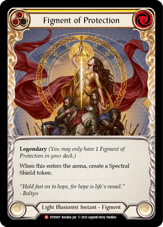 Figment of Protection // Aegis, Archangel of Protection - Dusk Til
