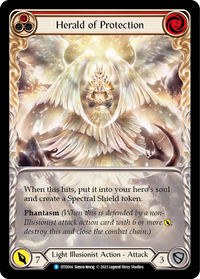 Herald of Protection (Red) - Extended Art