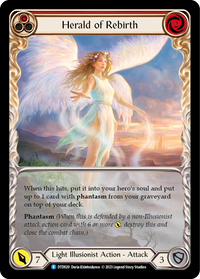 Herald of Rebirth (Red) - Extended Art