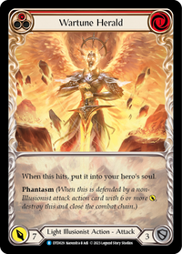 Wartune Herald (Red) - Extended Art