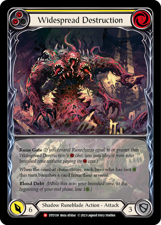 Widespread Destruction (Extended Art)