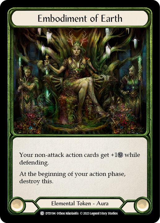 Embodiment of Earth - Dusk Til Dawn - Flesh & Blood TCG - FaB Foundry