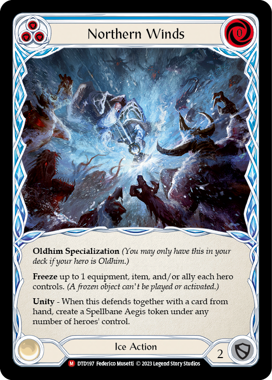 flesh and blood dusk till dawn cards Northern Winds - Dusk Til Dawn - Flesh & Blood TCG