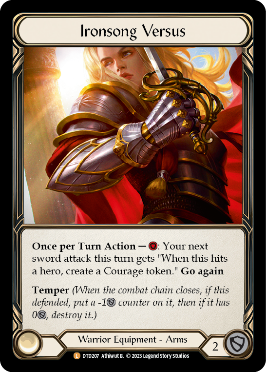Ironsong Versus - Dusk Til Dawn - フレッシュ＆ブラッド TCG - FaB