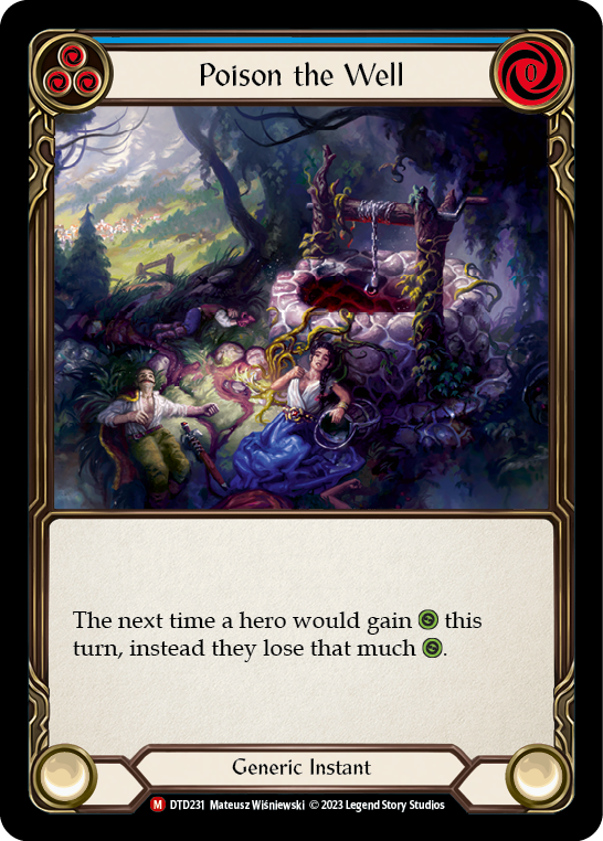 Poison the Well - Dusk Til Dawn - Flesh & Blood TCG - FaB Foundry