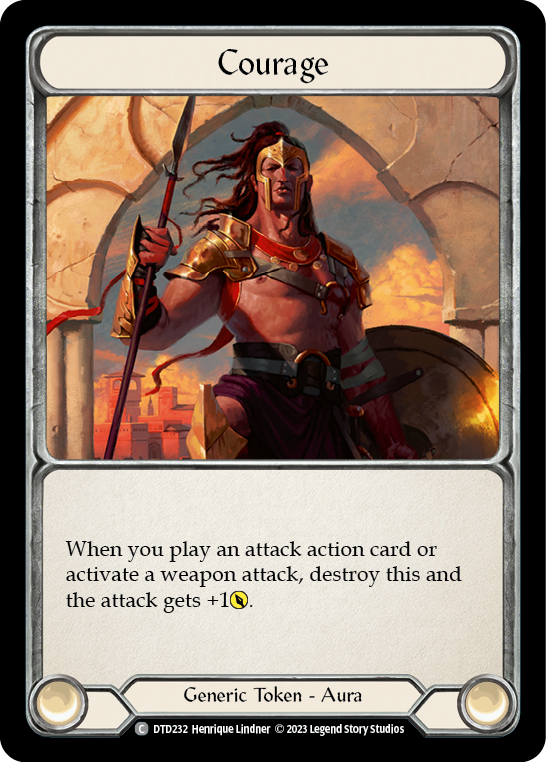 Courage - Dusk Til Dawn - Flesh & Blood TCG - FaB Foundry Courage - Dusk Til Dawn - Flesh & Blood TCG - FaB Foundry