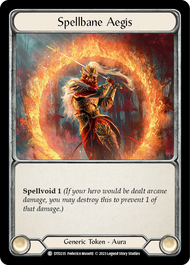Spellbane Aegis - Dusk Til Dawn - Flesh & Blood TCG - FaB Foundry