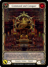 Command and Conquer Fable - Dynasty - Flesh & Blood TCG - FaB Foundry Command and Conquer Fable - Dynasty - Flesh & Blood TCG - FaB Foundry