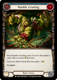 Rumble Grunting - Blue