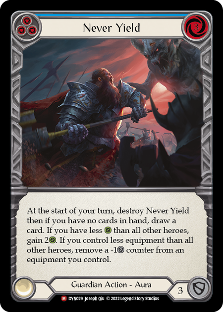 Never Yield
