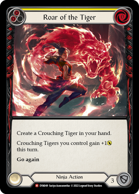 Roar of the Tiger - Dynasty - Flesh & Blood TCG