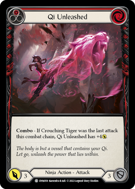 Qi Unleashed - レッド