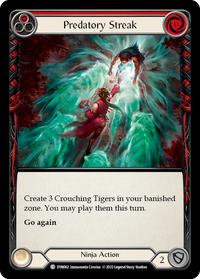 Predatory Streak - Red