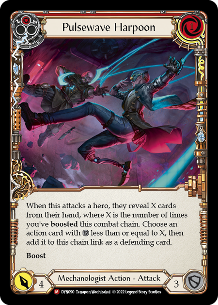 Pulsewave Harpoon - Dynasty - Flesh & Blood TCG - FaB Foundry Pulsewave Harpoon - Dynasty - Flesh & Blood TCG - FaB Foundry