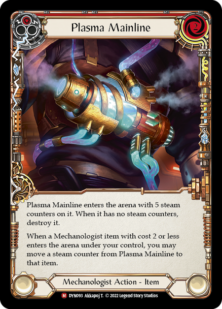 Plasma Mainline - Dynasty - Flesh & Blood TCG - FaB Foundry