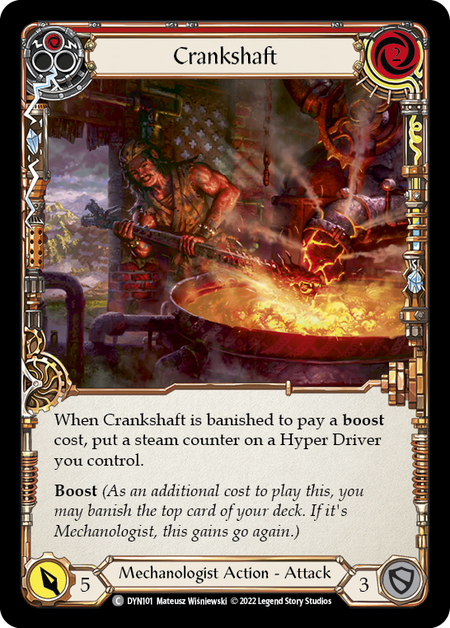 Crankshaft - Dynasty - Flesh & Blood TCG - FaB Foundry