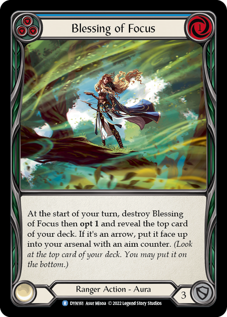 Blessing of Focus - Blue