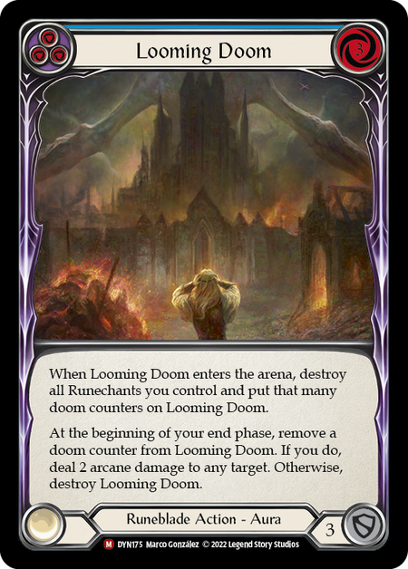 Looming Doom - Dynasty - Flesh & Blood TCG - FaB Foundry Looming Doom - Dynasty - Flesh & Blood TCG - FaB Foundry