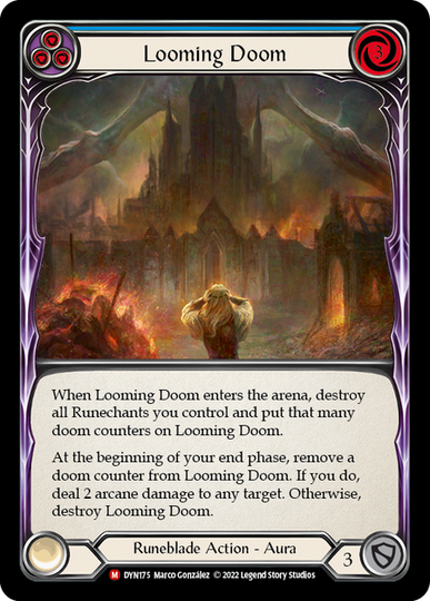 Looming Doom - Dynasty - Flesh & Blood TCG - FaB Foundry