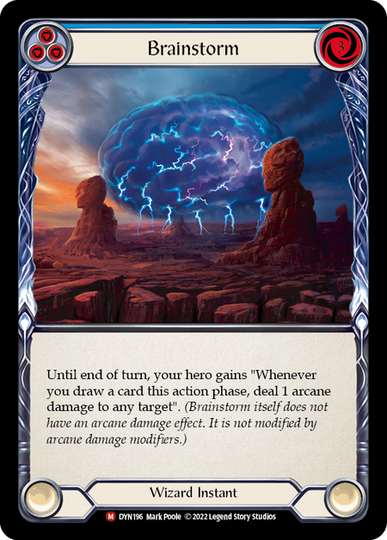 Brainstorm - Dynasty - Flesh & Blood TCG - FaB Foundry