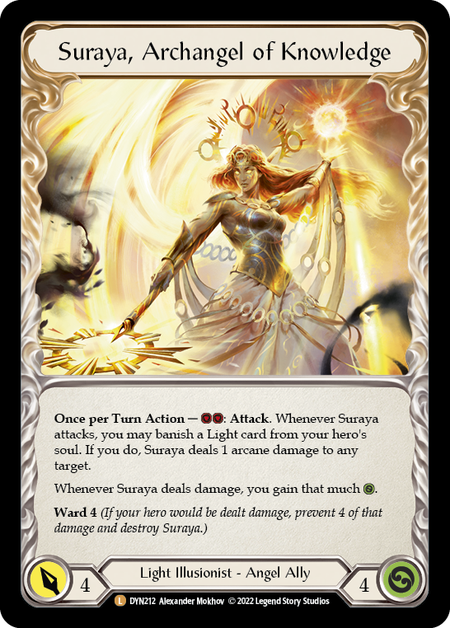 Invoke Suraya - Dynasty - Flesh & Blood TCG - FaB Foundry Invoke Suraya - Dynasty - Flesh & Blood TCG - FaB Foundry