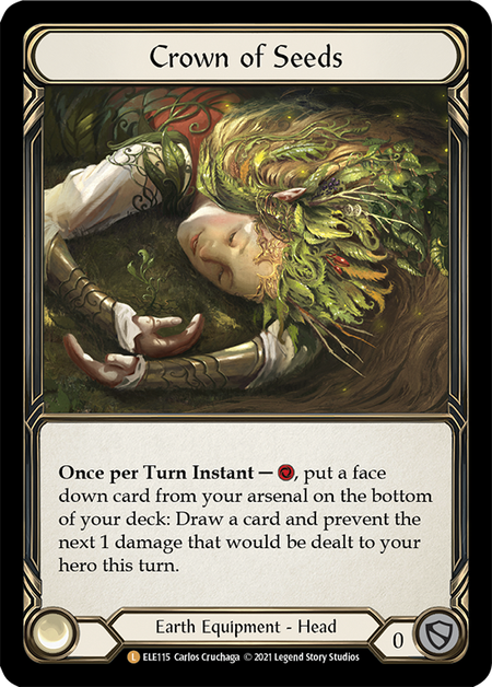 fab 種子の王冠 Crown of Seeds cold foil Crown of Seeds – FaB Foundry