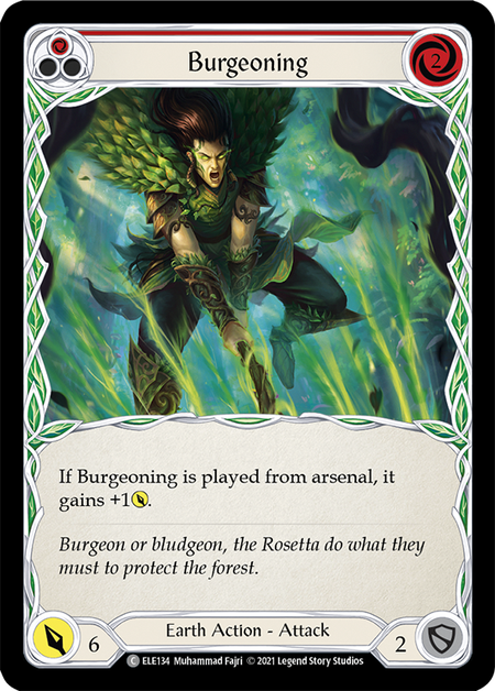 mtg cards like burgeoning (Foreign) Stronghold Rare LP x1 - Magic Card Whenever an opponent plays a land Burgeoning | Magic The Gathering