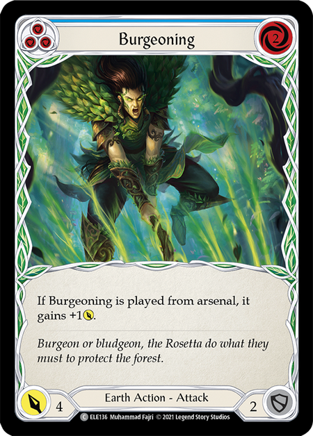 burgeoning mtg card Burgeoning