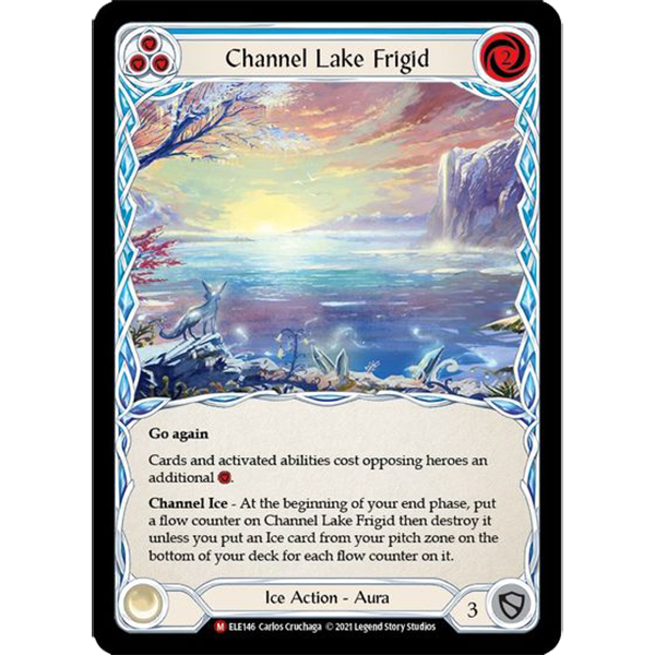 Channel Lake Frigid 1枚 CF FaB Channel Lake Frigid (Alternate Art) – FaB Foundry