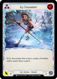 Icy Encounter - Blue