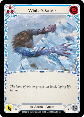 Winter's Grasp - Blue