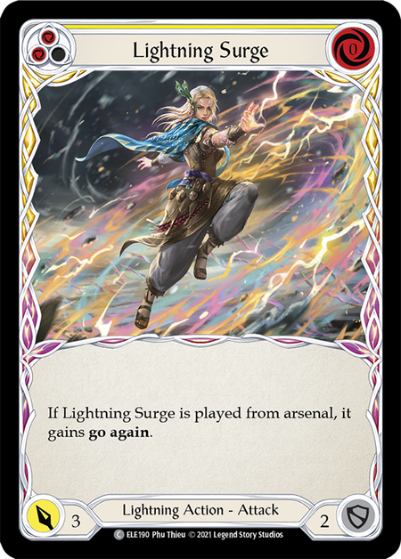 [FaB] 英語版「Embodiment of Lightning」CF Embodiment of Lightning - Dusk Til Dawn - Flesh & Blood TCG
