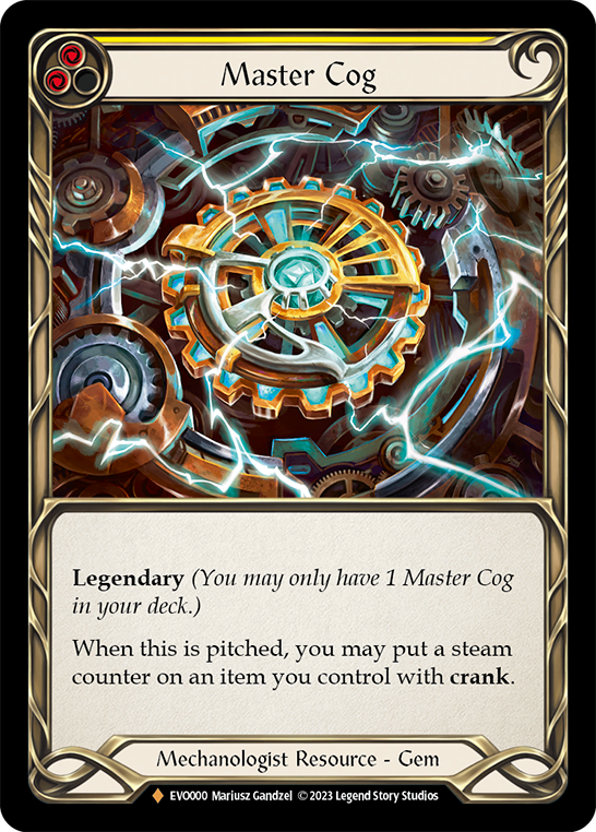 マスターコグ - ブライトライツ - フレッシュ&ブラッド TCG - FaB Foundry マスターコグ - ブライトライツ - フレッシュ&ブラッド TCG - FaB Foundry