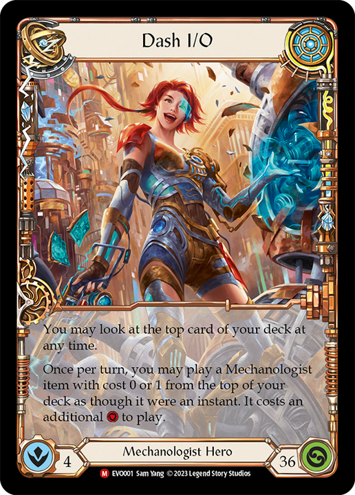 Dash I/O - Bright Lights - Flesh & Blood TCG