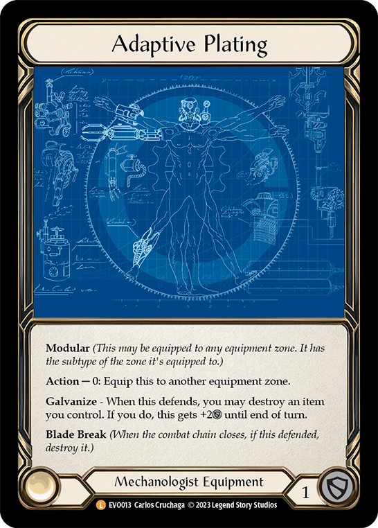 その他 flesh and blood Adaptive Plating RF Adaptive Plating - Bright Lights - Flesh & Blood TCG - FaB