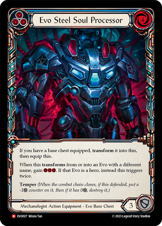 Evo steel soul memory セット flesh & blood Evo Steel Soul Processor - Bright Lights - Flesh & Blood TCG - FaB