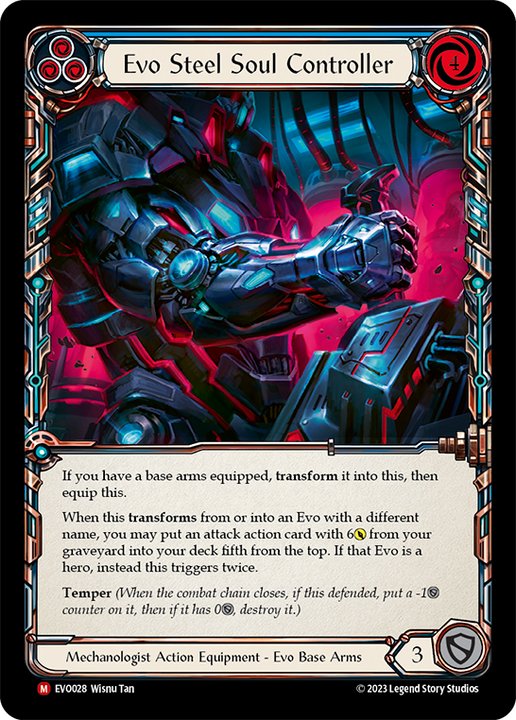 【FaB】Evo Steel Soulシリーズ Evo Steel Soul Controller - Bright Lights - Flesh & Blood TCG