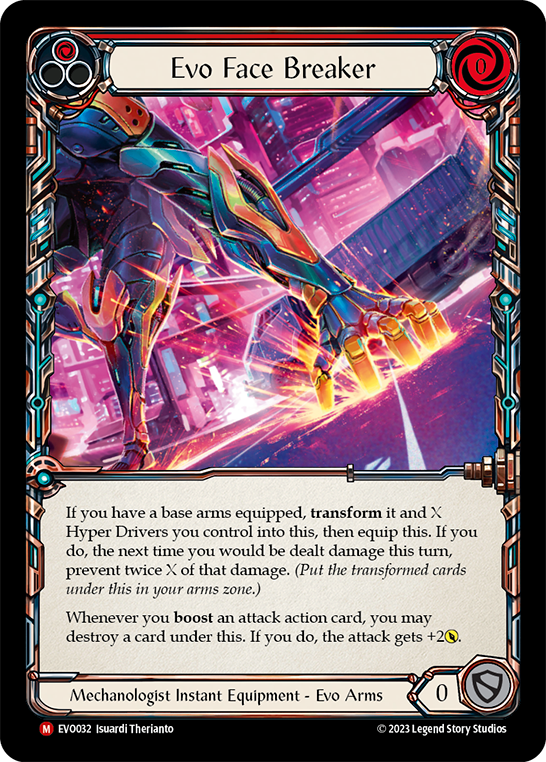 Evo Face Breaker - Bright Lights - Flesh & Blood TCG - FaB